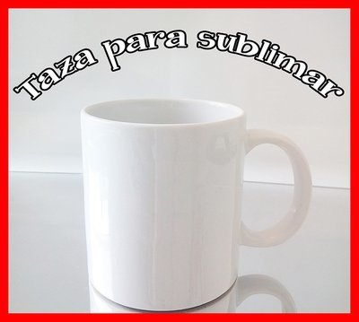 Taza para Sublimar