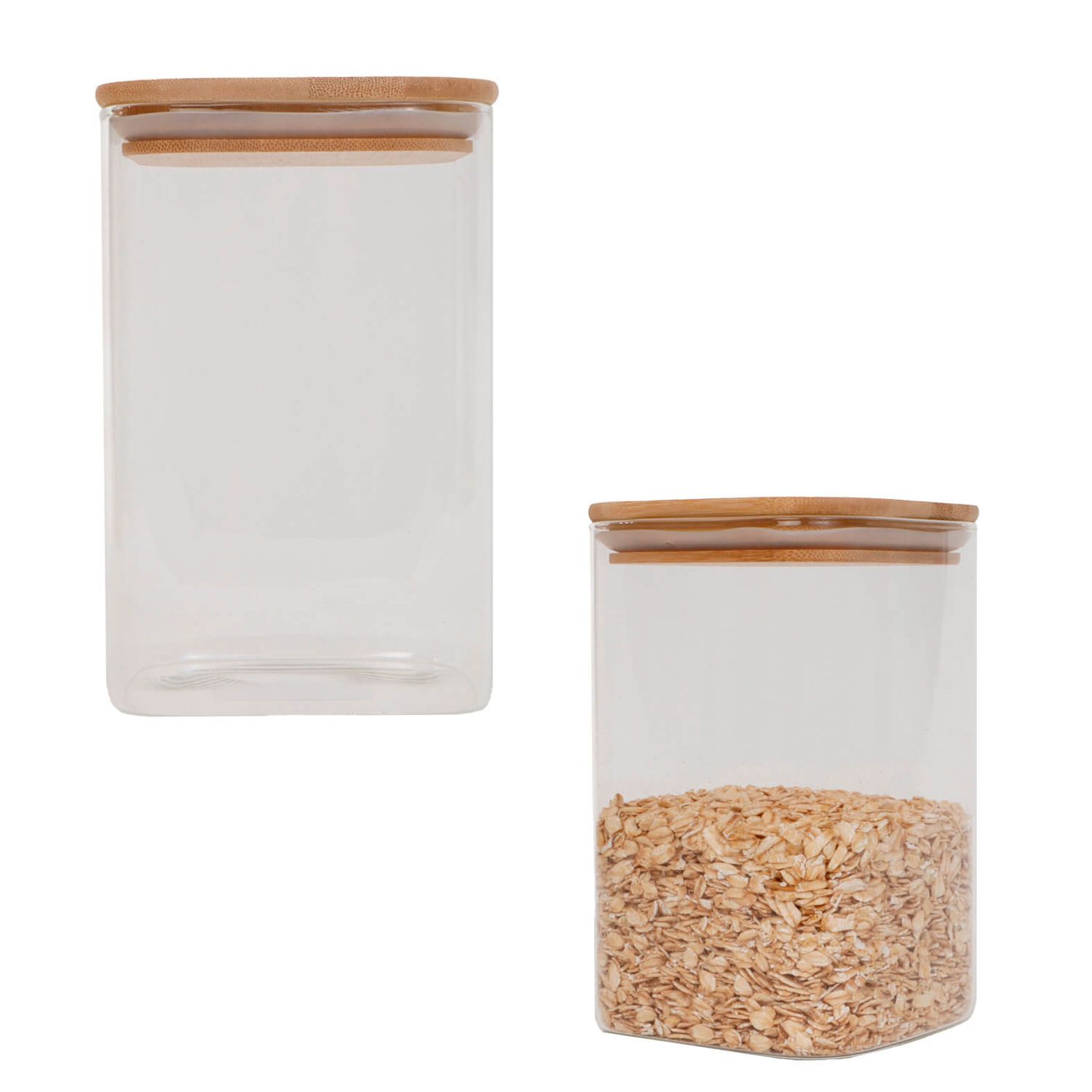 Recipiente de vidrio TEFF