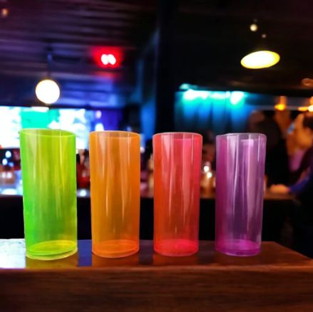 Vaso Jaibolero de acrilico colores variados