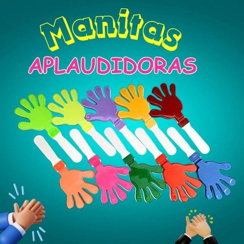 Manitas aplaudidoras varios colores