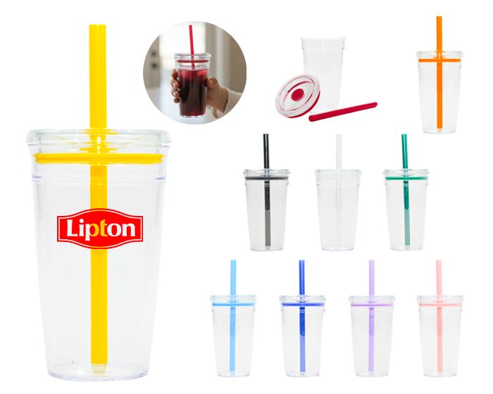 Vaso de plástico transparente CONGA
