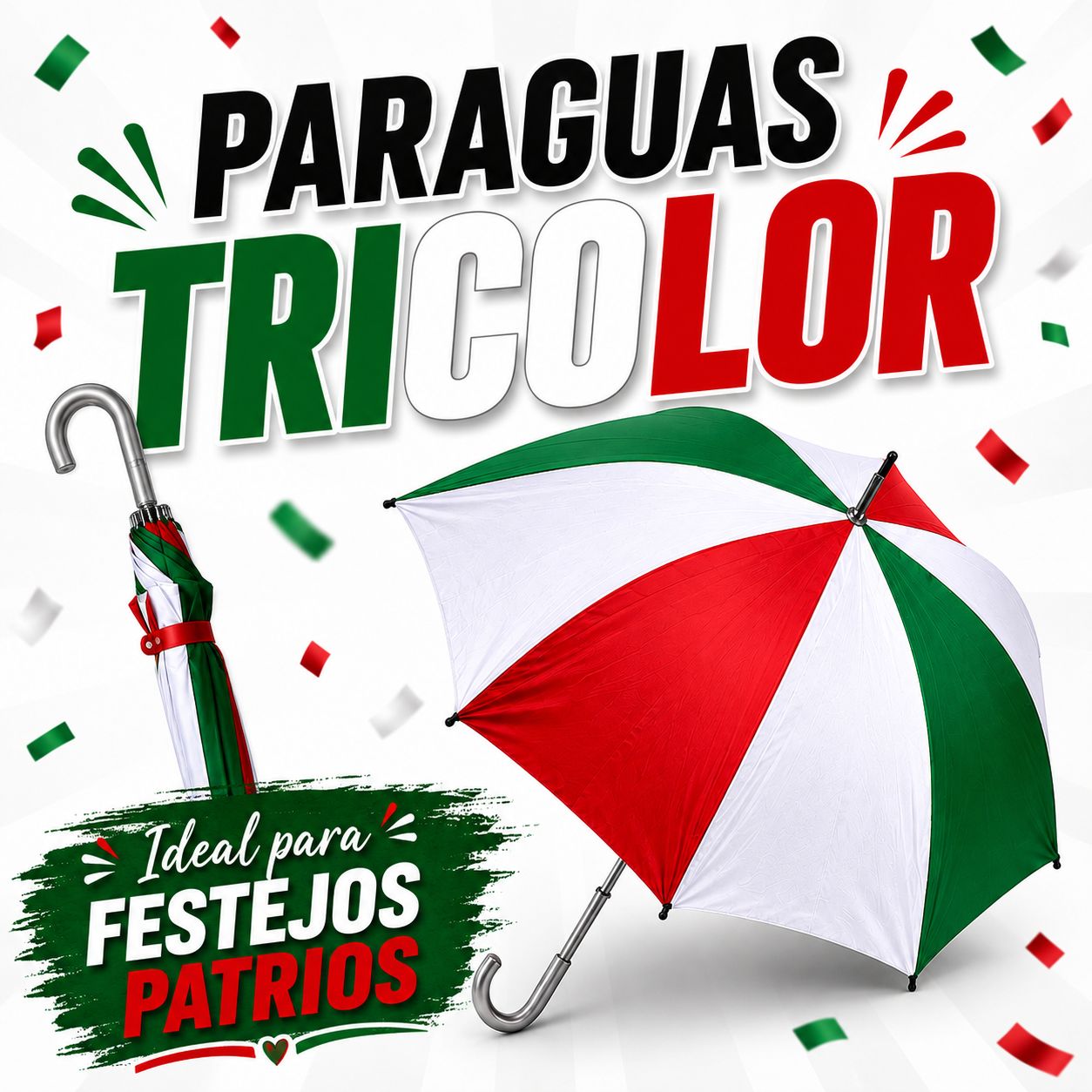 Paraguas Tricolor Mexa