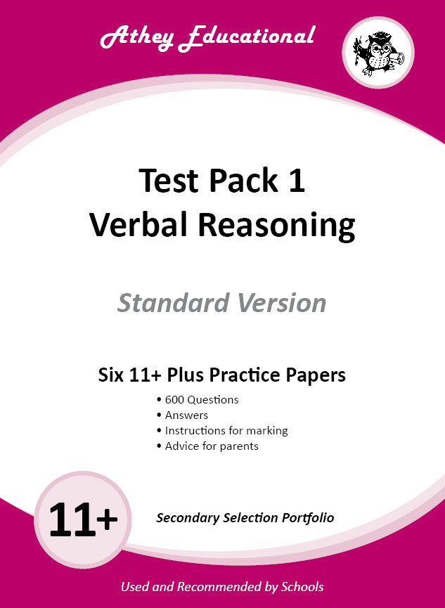 Test Pack 1 - Verbal Reasoning - STANDARD VERSION