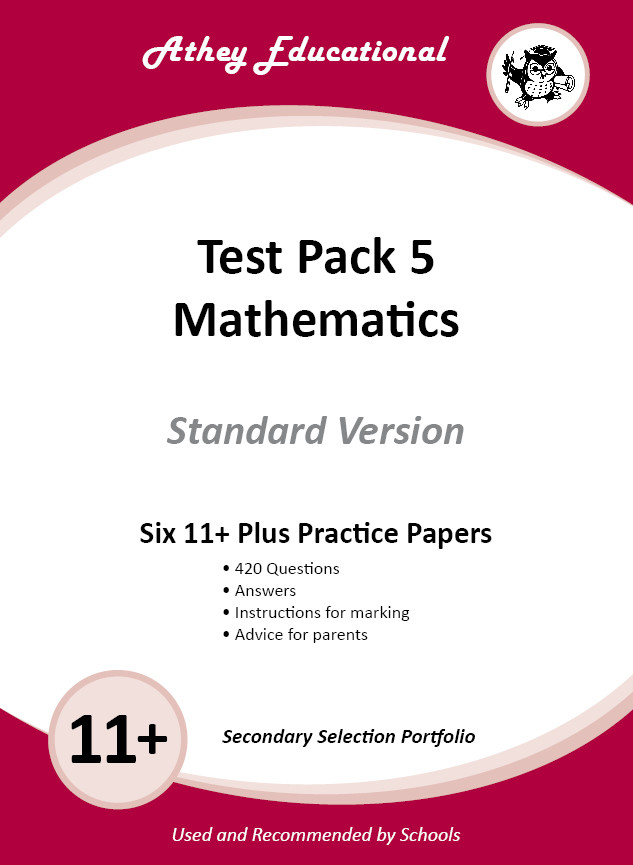 Test Pack 5 - Mathematics - STANDARD VERSION