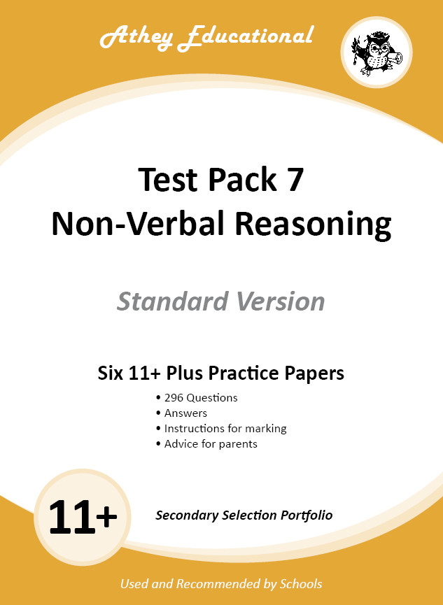 Test Pack 7 - Non Verbal Reasoning - STANDARD VERSION