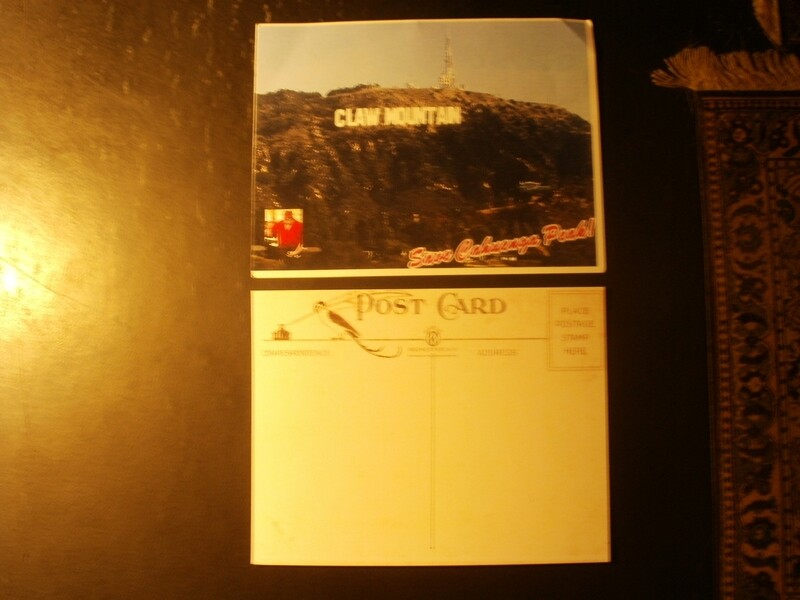 Tiger Claw Postcards (Clawllywood on Claw Mountain)