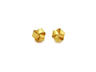 Niessing Papyr Ohrstecker in Gelbgold Nie-Ohrs-Papyr-6mm-CY