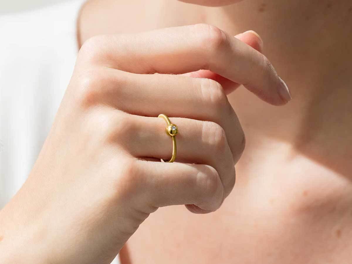 Niessing Colette Ring 1-fache Wicklung in Gelbgold