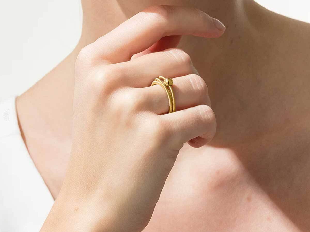 Niessing Colette Ring 3-fache Wicklung in Roségold