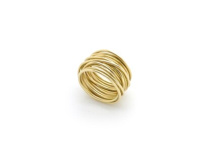 Wickelring Coils aus Gelbgold Cul-Coils-Ring-12.4-YG