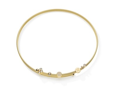 Niessing Colette C Collier in Gelbgold Nie-Col-Colette-C-1BR-YG