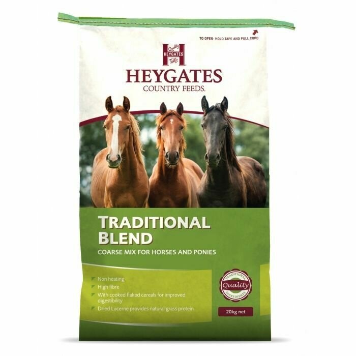 Heygates Traditional Blend Horse Coarse Mix 20Kg