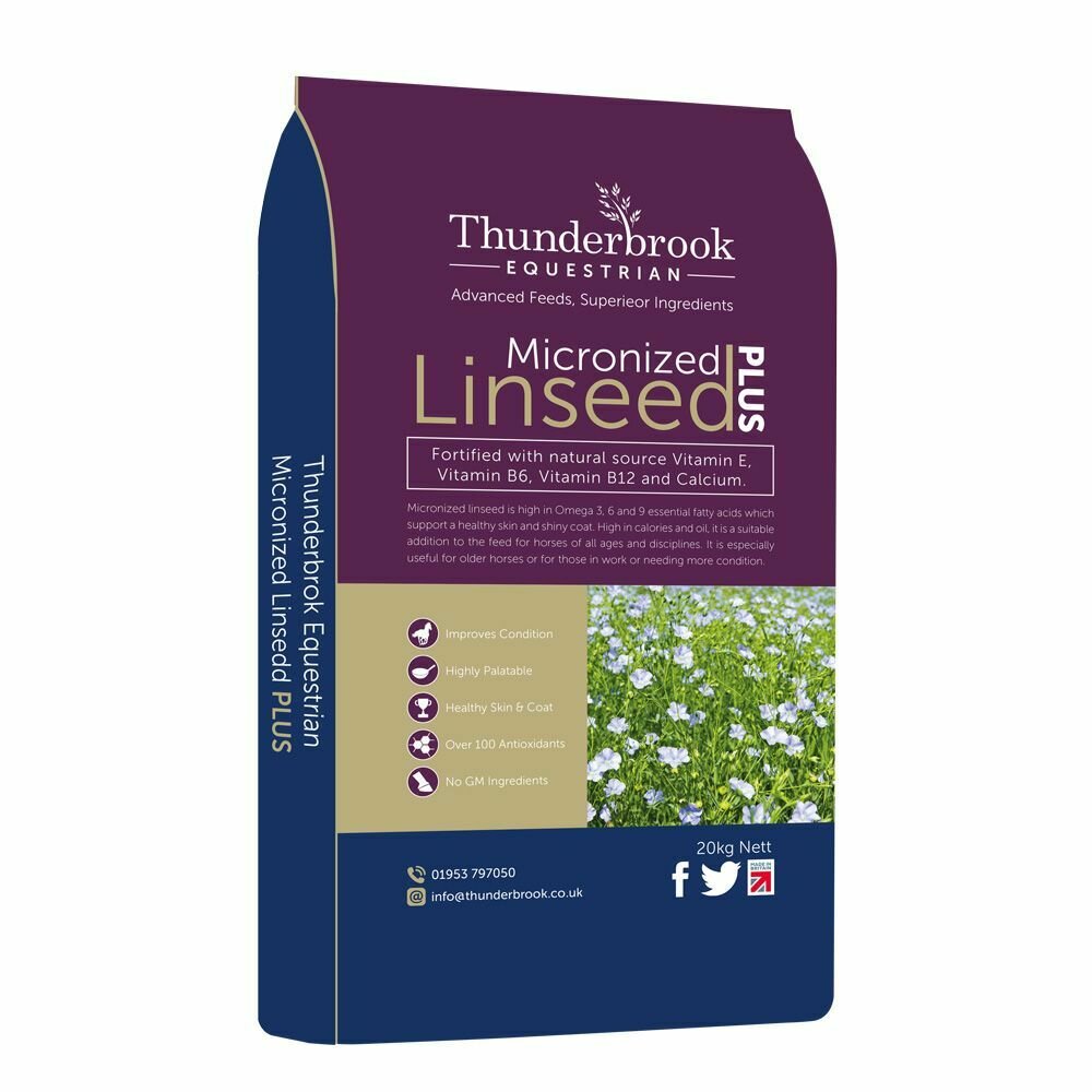 Thunderbrook Micronized Linseed Plus 20kg
