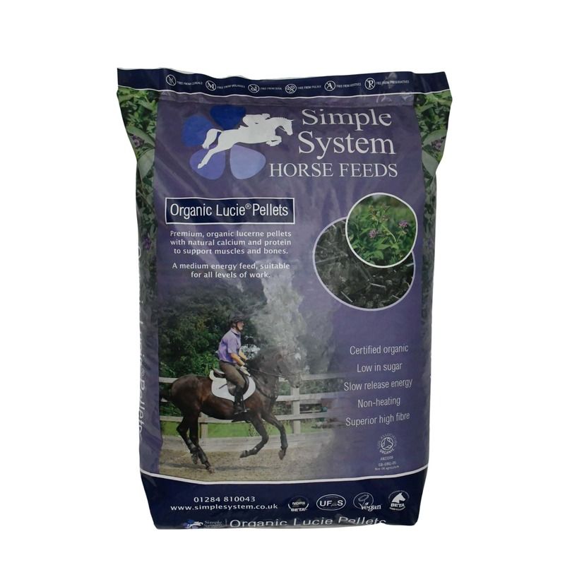 Simple System Organic Lucie Pellets 20kg