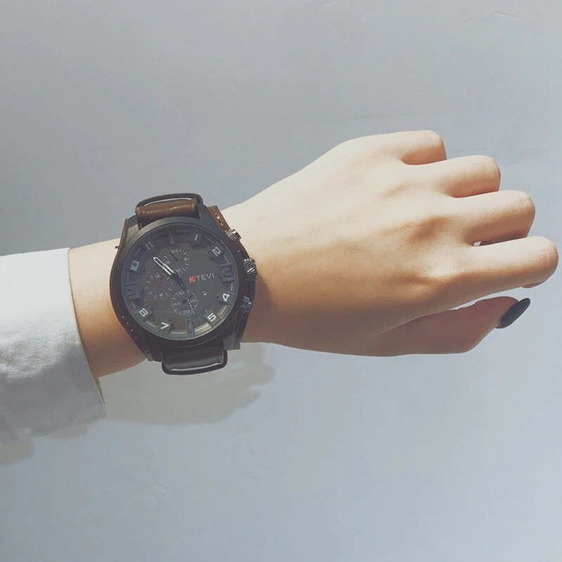 Simple Clock Dual-layer Dial