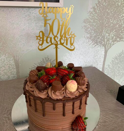Cake Toppers (Just Writing and mini shapes)