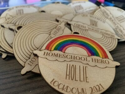 Rainbow Lockdown Medals