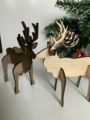 3D Reindeer (Pair)
