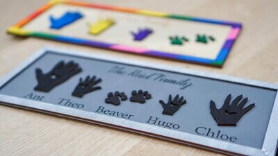 Family Hands Plaques