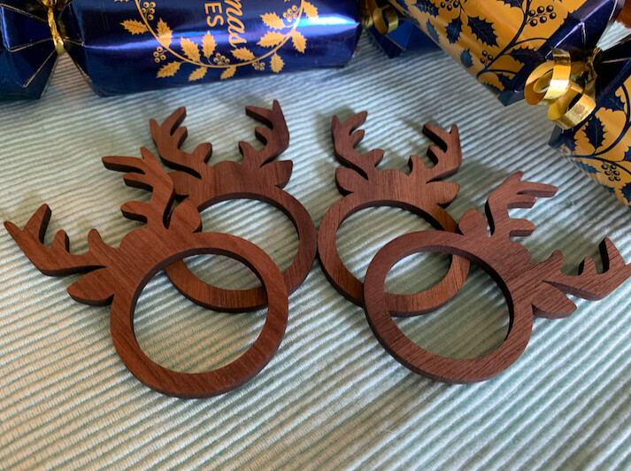 Napkin rings - Stag