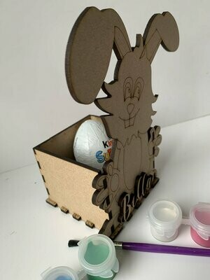 DIY Personalised Bunny Treats / Pen pots (complete With Paints and glue)