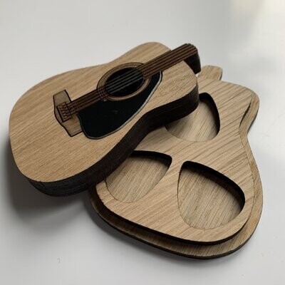 Acoustic Guitar Shaped Cases