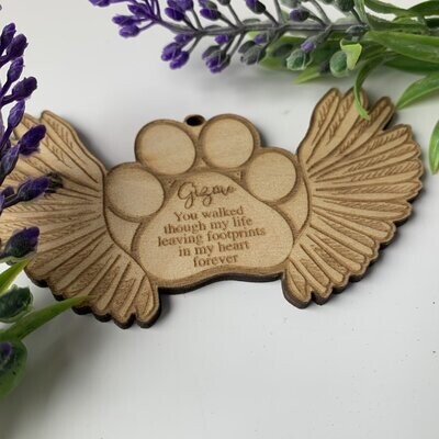 Christmas ornament Winged ( Pet)