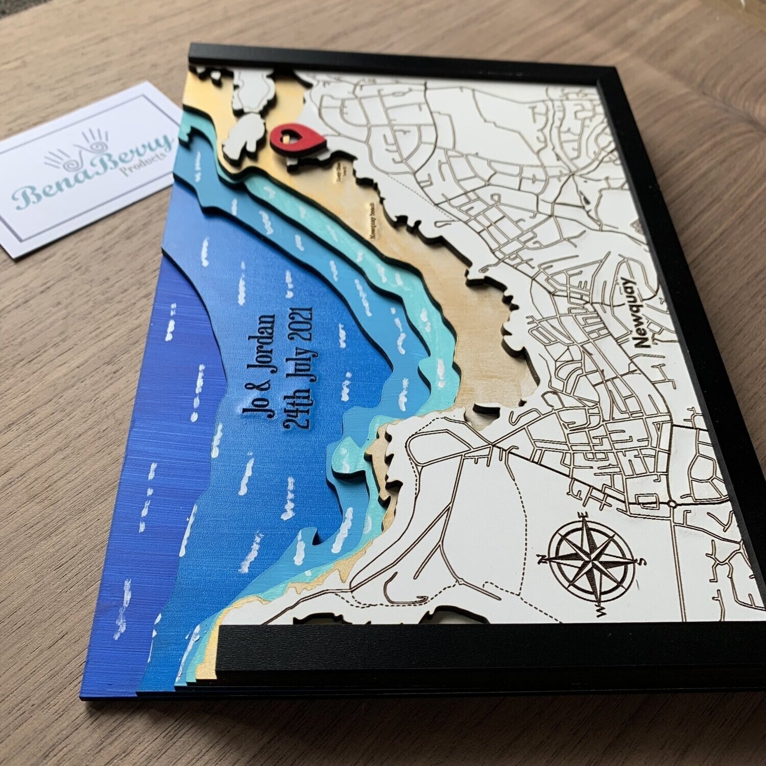 3D Coastal maps / Street plaques