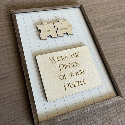 Puzzle Piece plaque