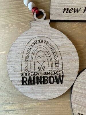 Rainbow ornament