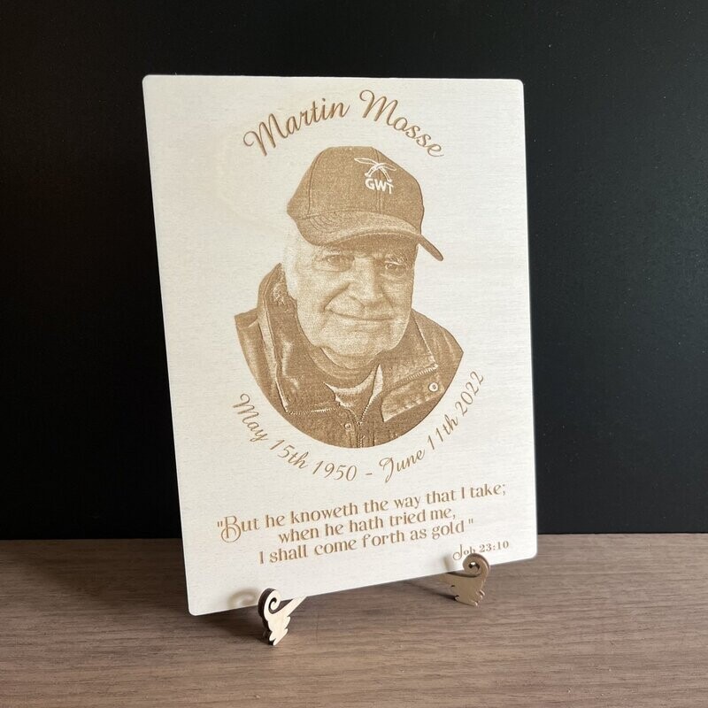 Photo Memorial Plaques