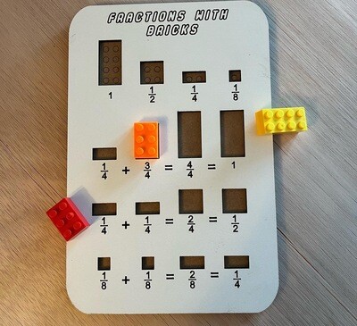 Fractions with bricks