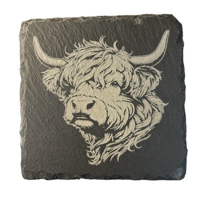 Highland Cow slate