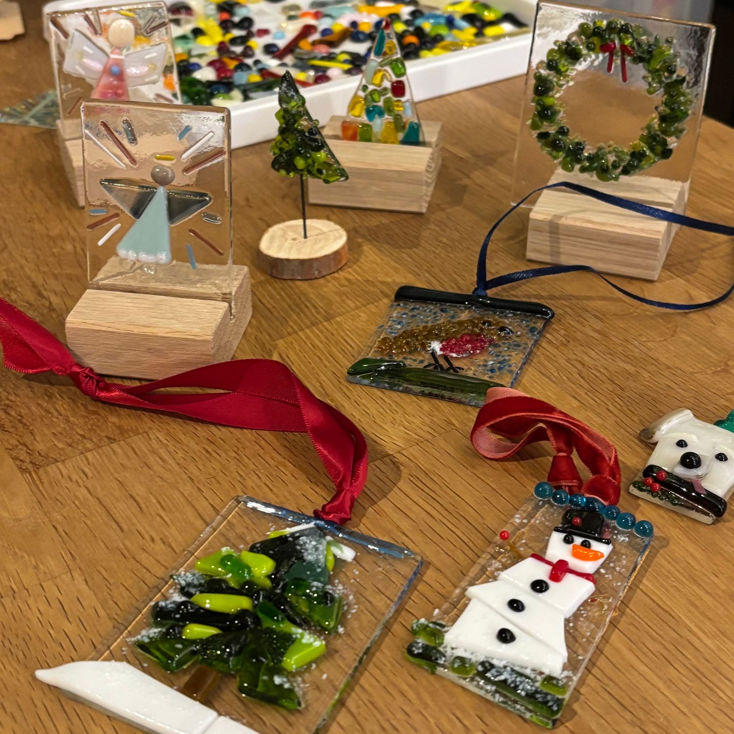 Mindful Thursday  - Mini Glass Makes & Macramé Trees