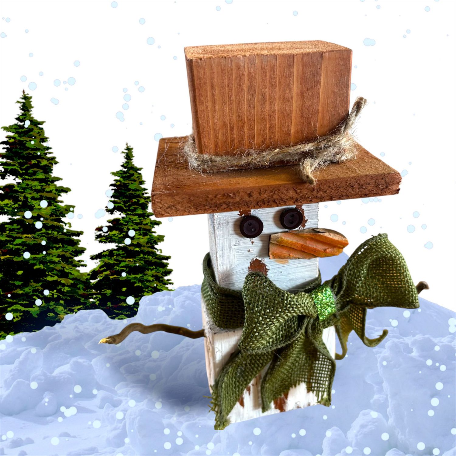 Rustic Snowman Rustic Snowman