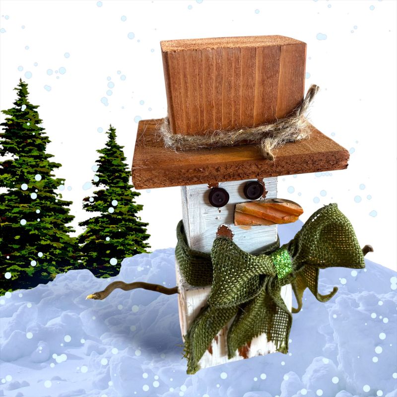 Rustic Snowman Rustic Snowman