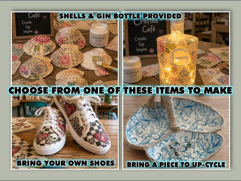 Decoupage & Up-cycling Decoupage & Up-cycling