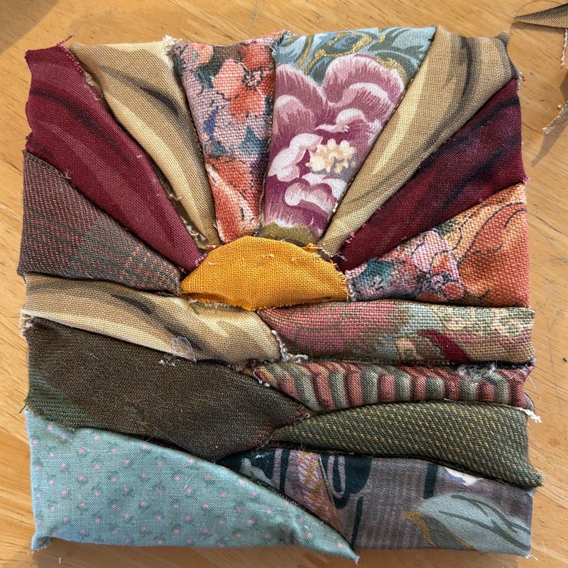 Kintsugi Fabric Collage Workshop (No-Sew)