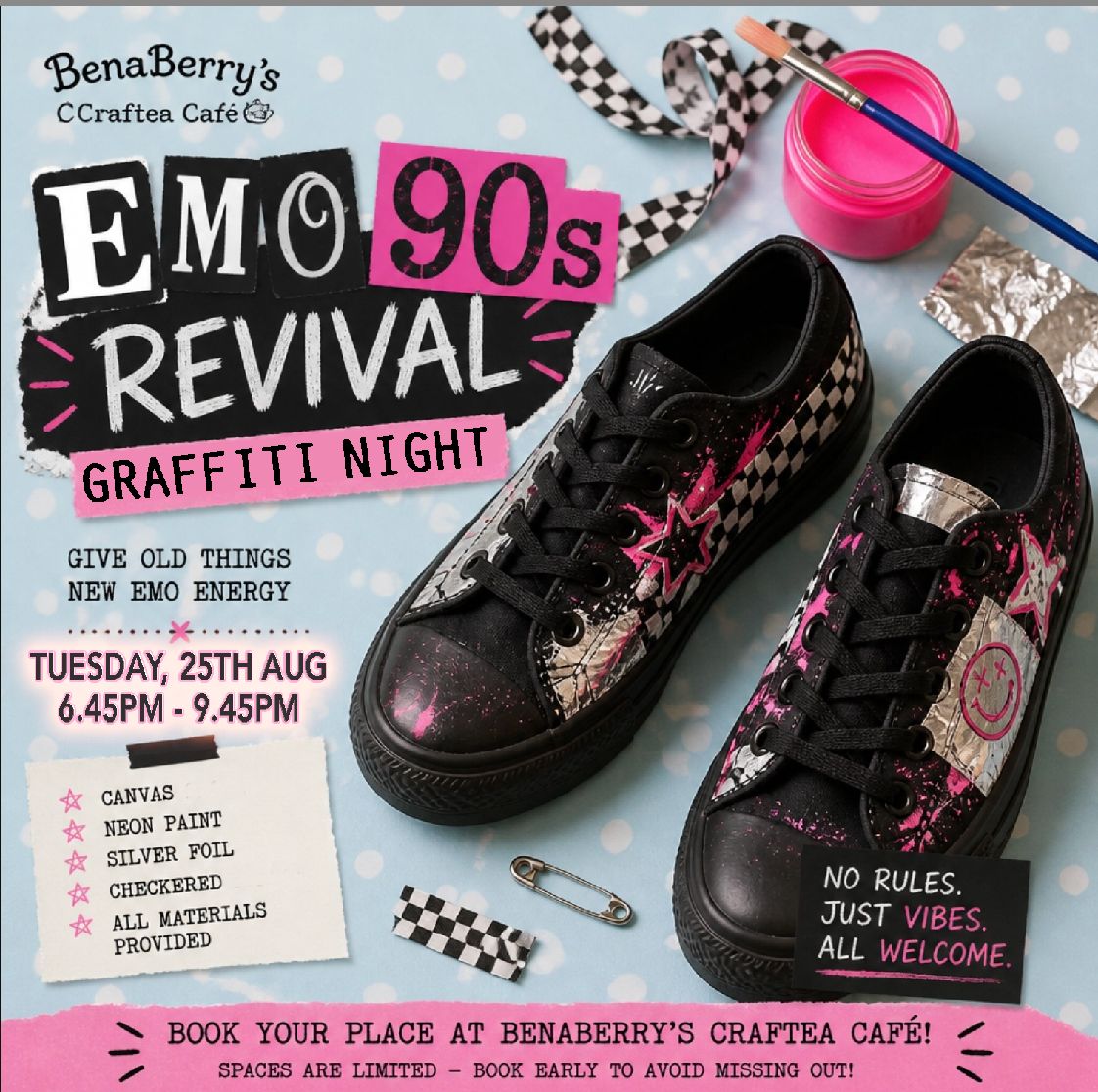 ?? Emo 90's Revival: Graffiti Night ?? ?? Emo 90's Revival: Graffiti Night ??