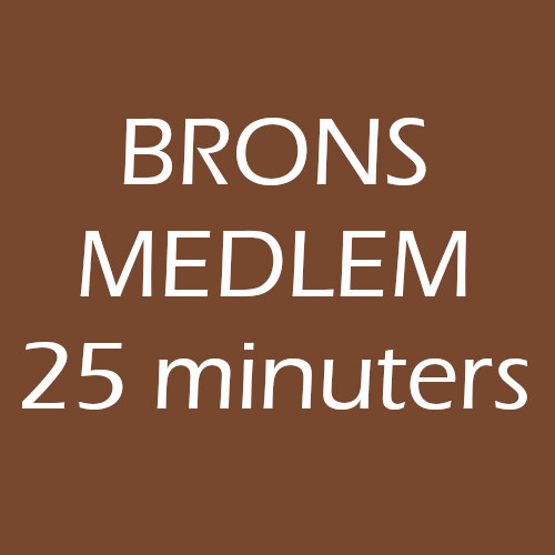 BRONS MEDLEM (25 min) från 349kr/massage