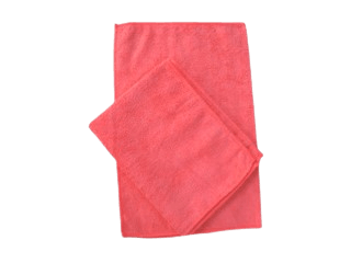 Bayeta Microfibra Rizo Profesional Rojo  30x40  (Pack 12 unidades)