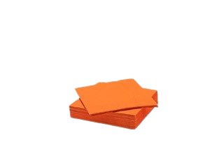 Servilletas cocktail Papel Naranjas 20 2 capas Doblado En Cruz