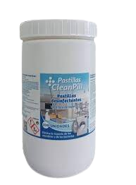 PASTILLAS DESINFECT. CLEAN PILL 1KG - 300 unidades