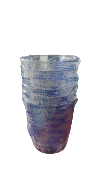 Vaso plástico hotel 220 cc. transparente 1 unidad
