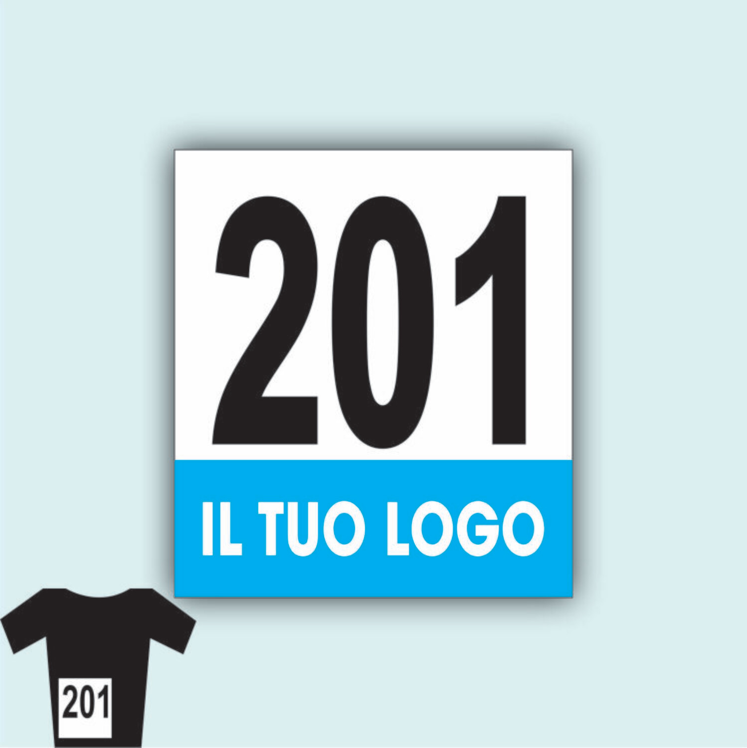 Dorsali PVC Personalizzati Serie DA 201 A 300