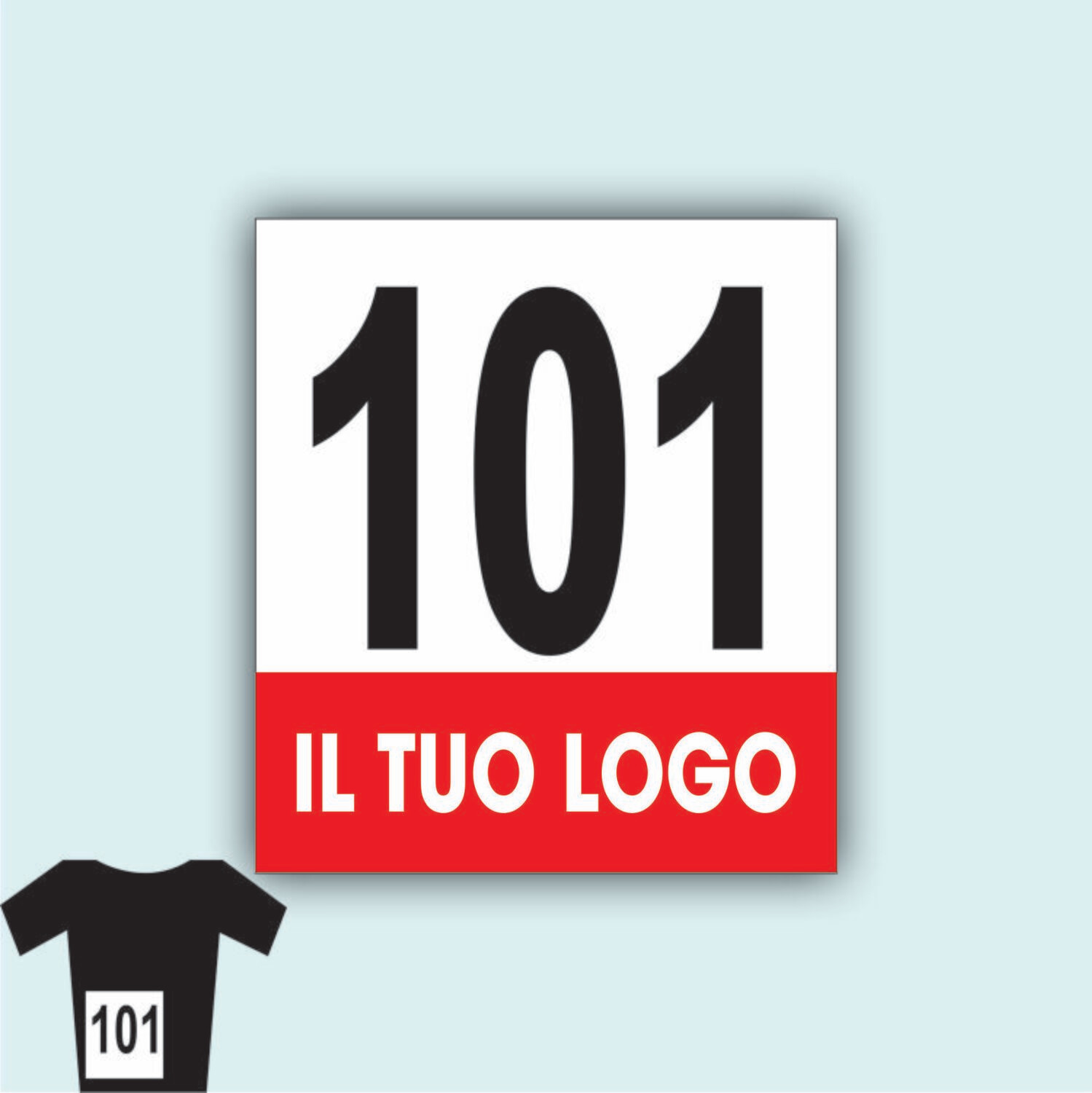 Dorsali PVC  Personalizzati Serie DA 101 A 200