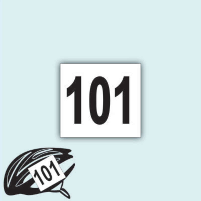 Numeri da Casco Serie DA 101 A 200 cm 12 x 11