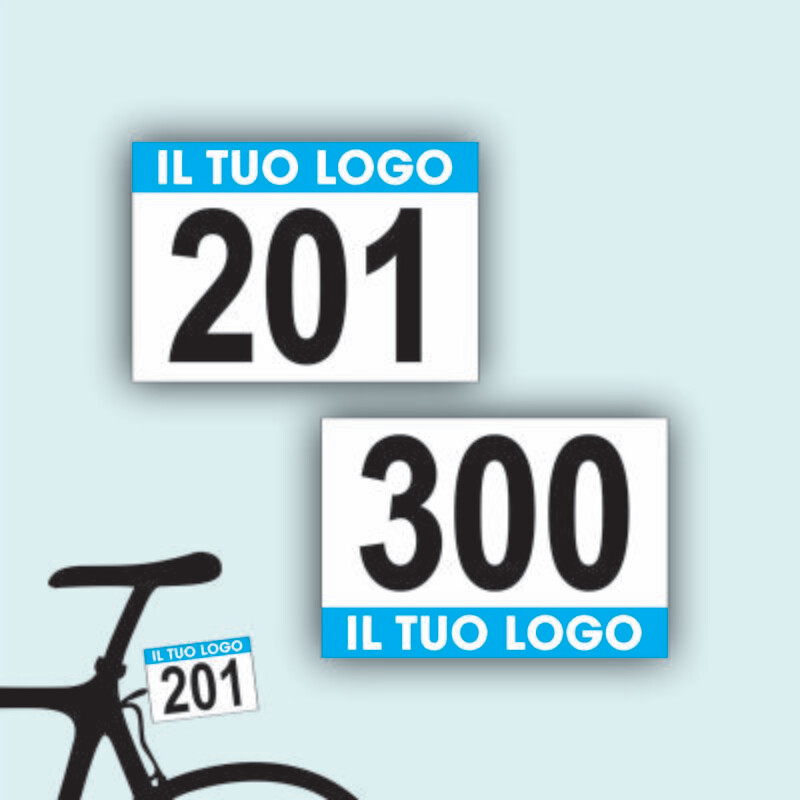 Numeri da Telaio Serie DA 201 A 300