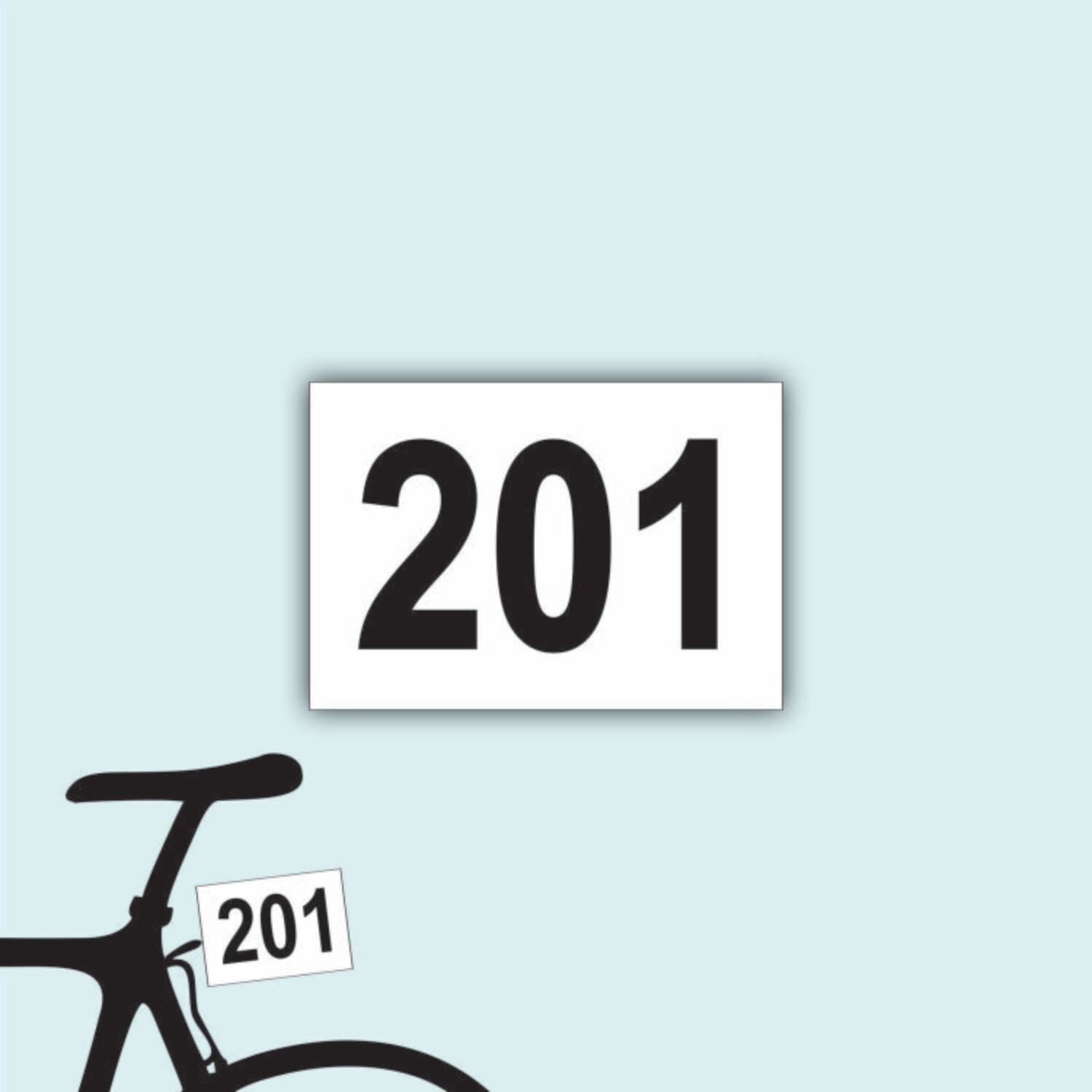 Numeri da Telaio Serie DA 201 A 300