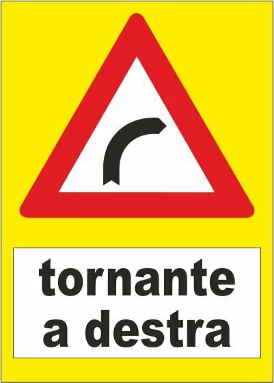 Tornante a Destra